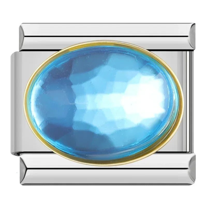 Aquamarine - – Italian Charm Bracelet by Charmette