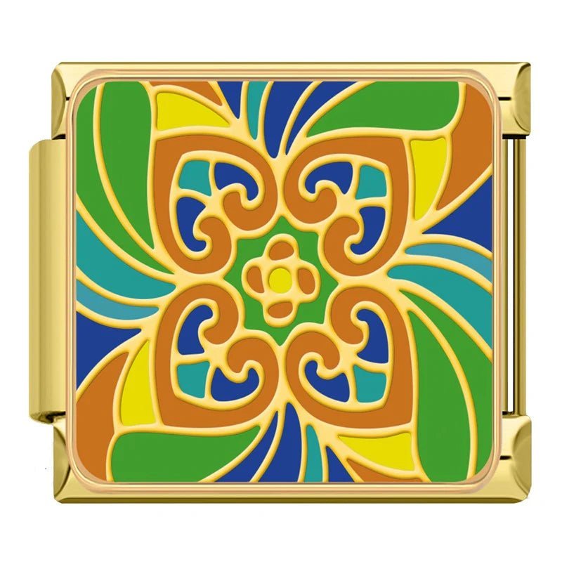 Art Pattern 12 - – Italian Charm Bracelet by Charmette