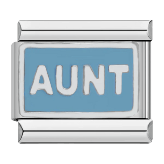 Aunt - – Italian Charm Bracelet by Charmette