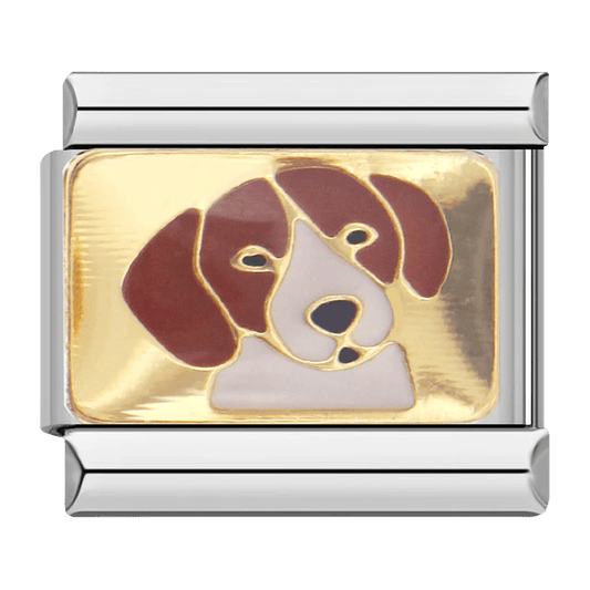 Beagle - – Italian Charm Bracelet by Charmette