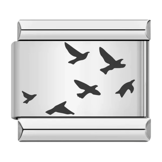 Birds - – Italian Charm Bracelet by Charmette