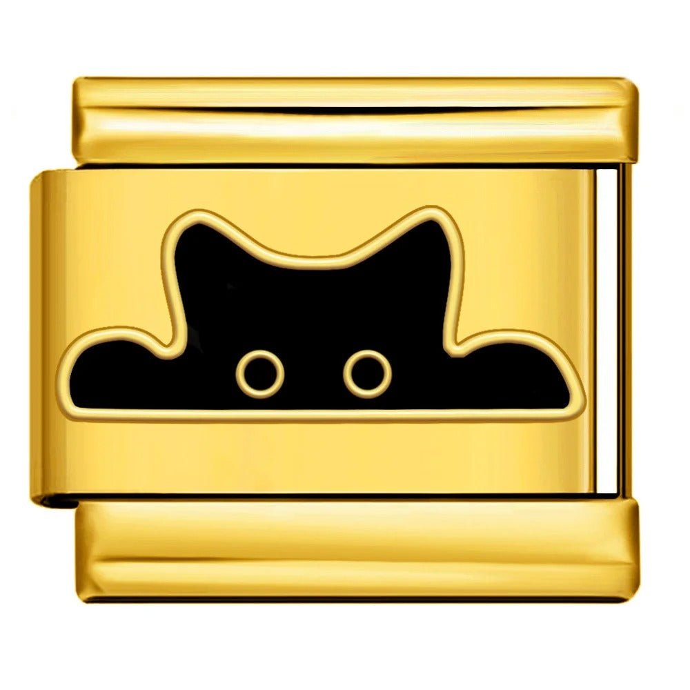 Black Cat - – Italian Charm Bracelet by Charmette