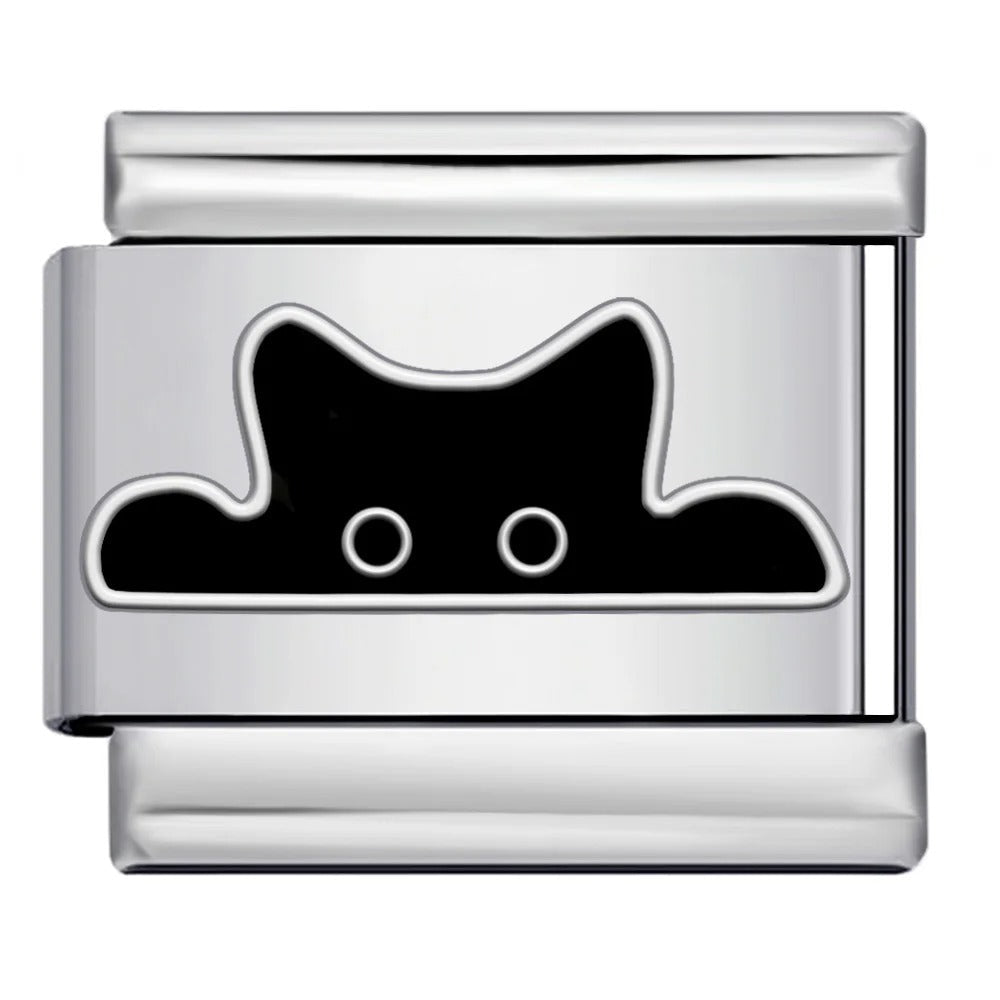 Black Cat - – Italian Charm Bracelet by Charmette