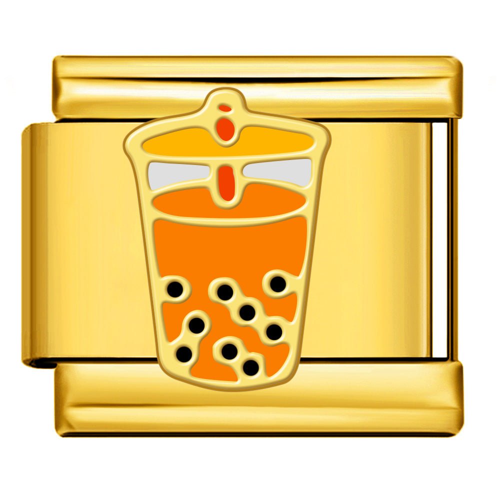 Boba Tea -– Italian Charm Bracelet by Charmette