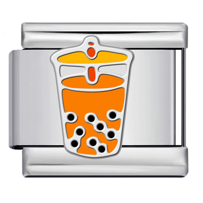 Boba Tea -– Italian Charm Bracelet by Charmette