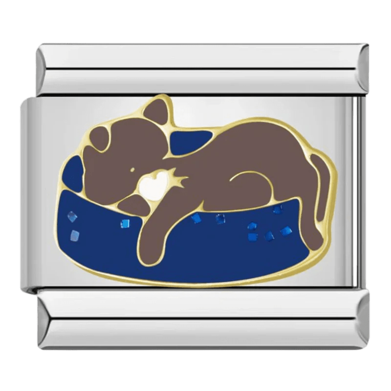 Cat Nap - – Italian Charm Bracelet by Charmette