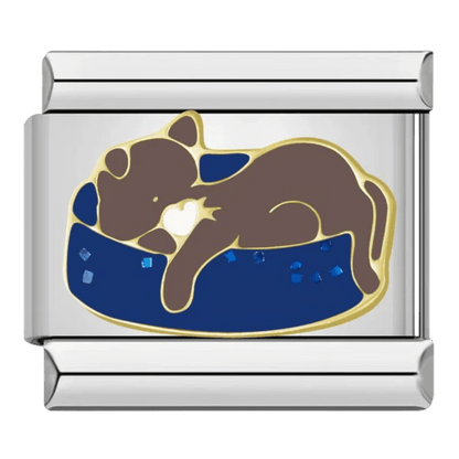 Cat Nap - – Italian Charm Bracelet by Charmette