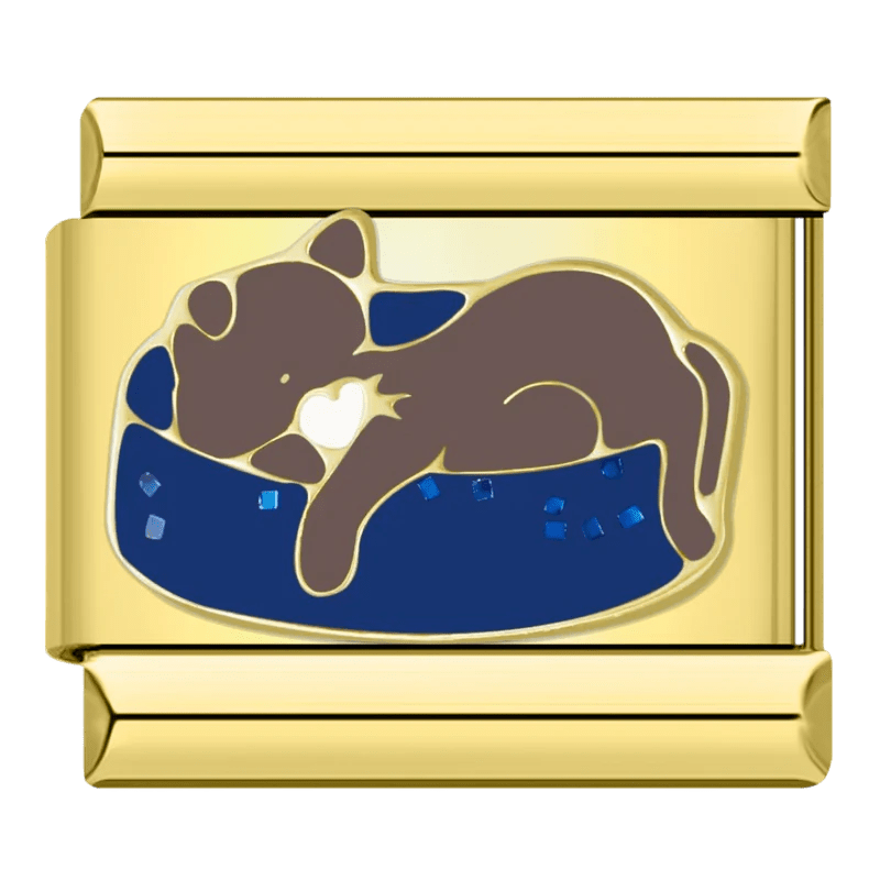 Cat Nap - – Italian Charm Bracelet by Charmette
