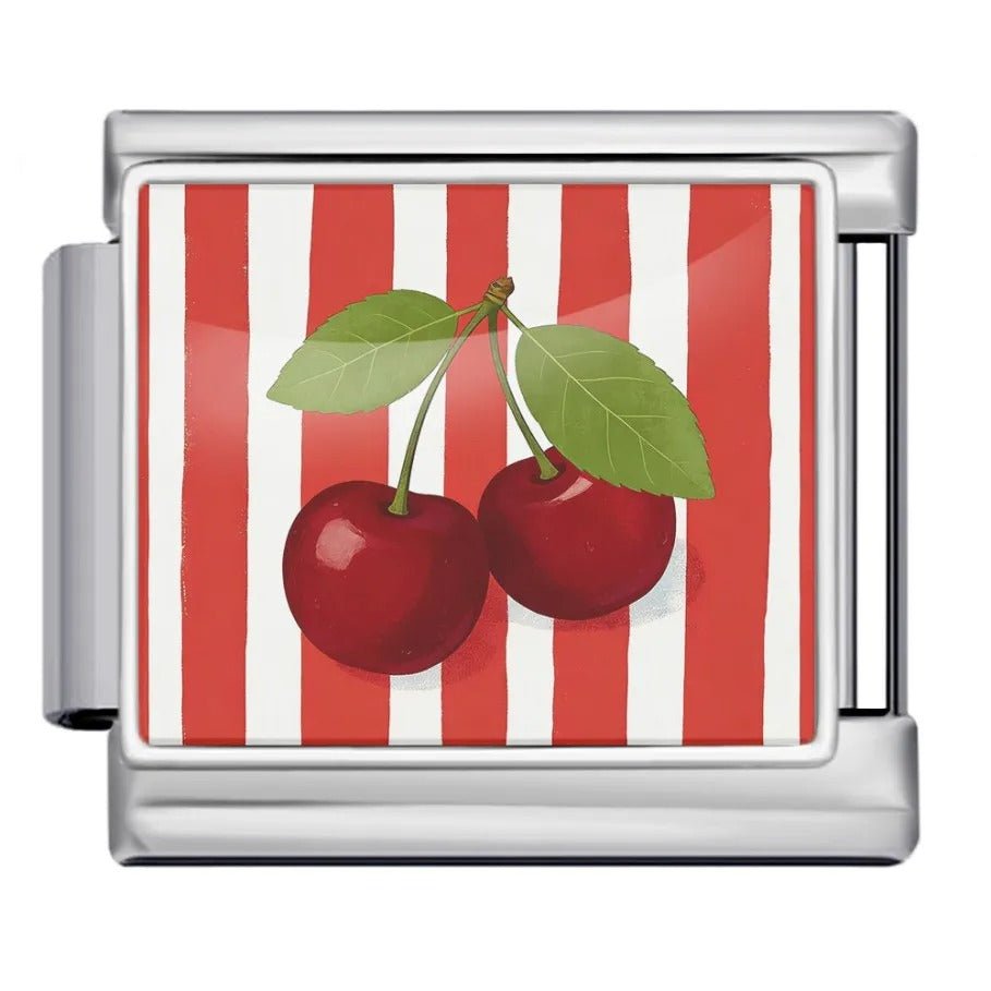 Cherries - – Italian Charm Bracelet by Charmette