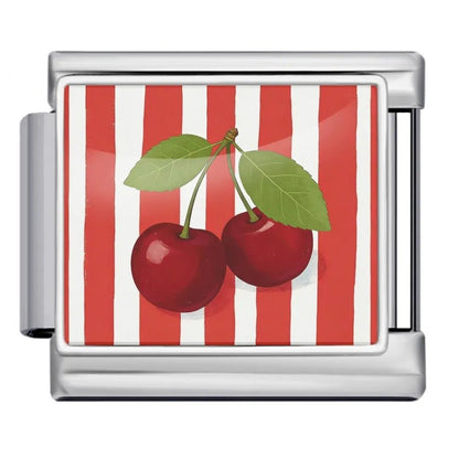 Cherries - – Italian Charm Bracelet by Charmette