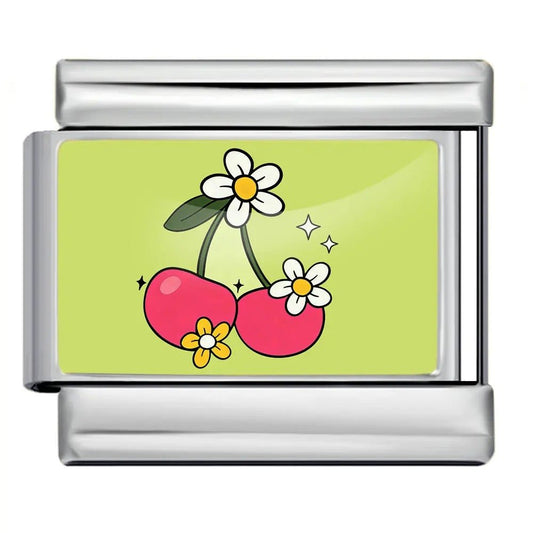 Cherries - – Italian Charm Bracelet by Charmette