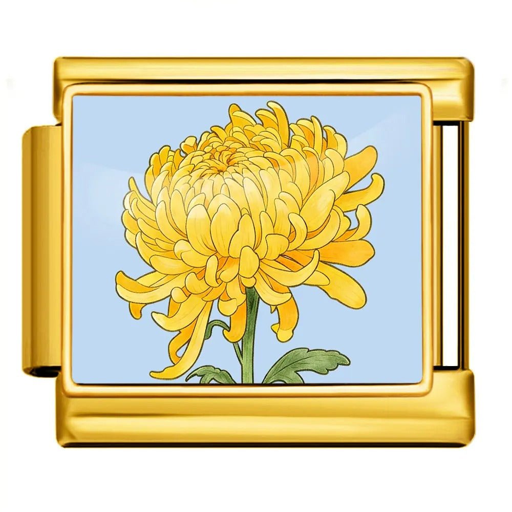 Chrysanthemum - – Italian Charm Bracelet by Charmette