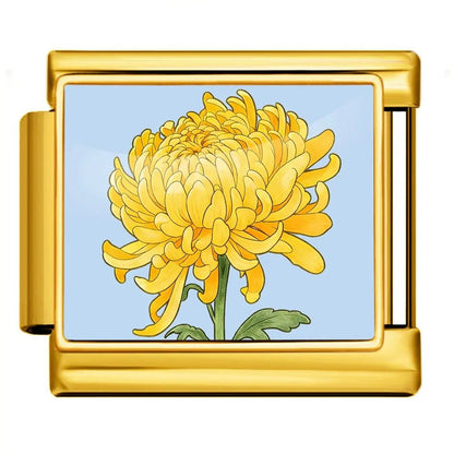 Chrysanthemum - – Italian Charm Bracelet by Charmette
