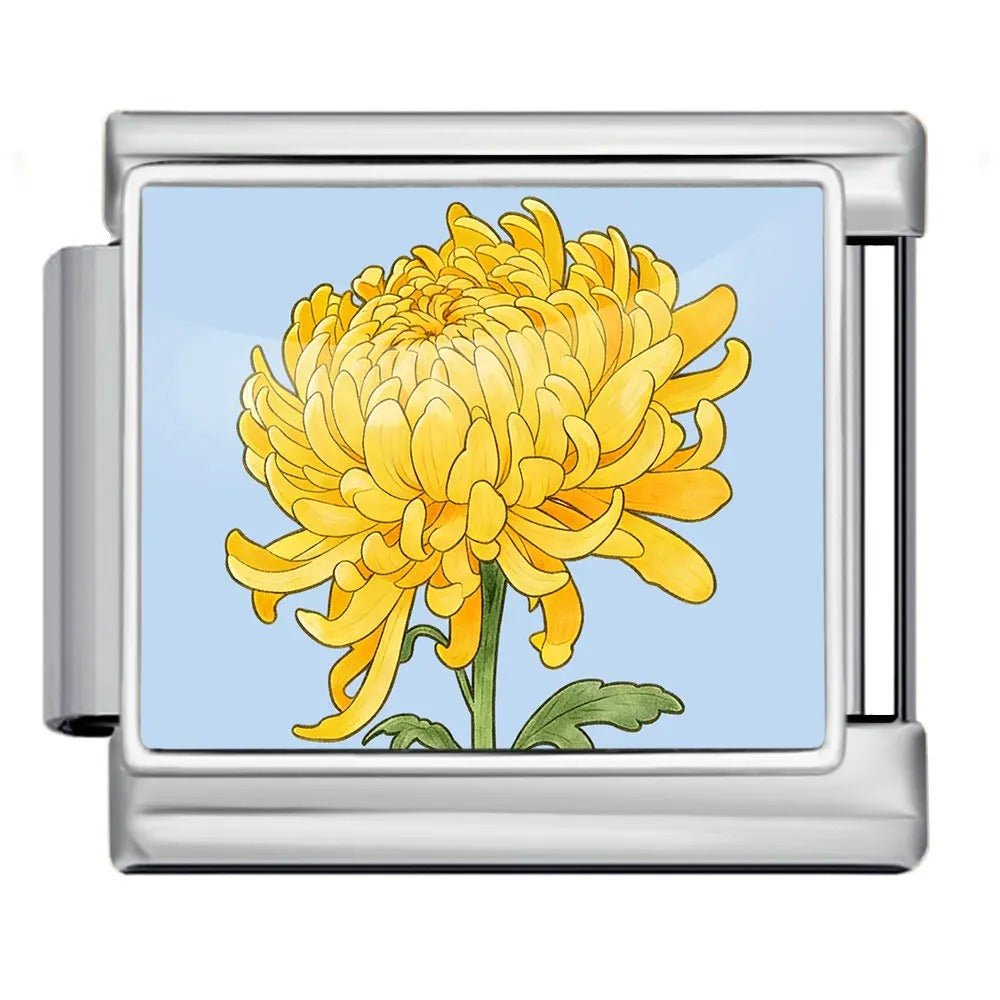 Chrysanthemum - – Italian Charm Bracelet by Charmette
