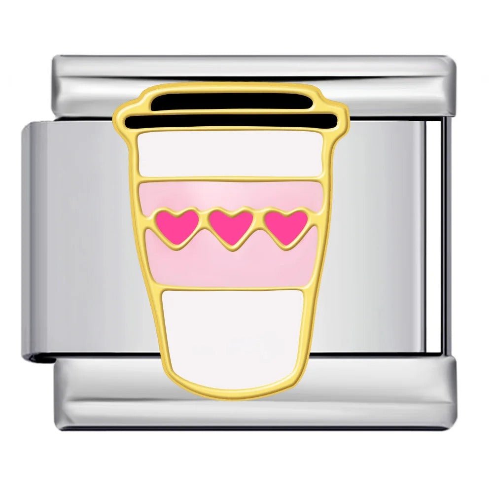 Coffee Cup - – Italian Charm Bracelet by Charmette