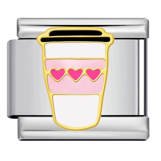 Coffee Cup - – Italian Charm Bracelet by Charmette