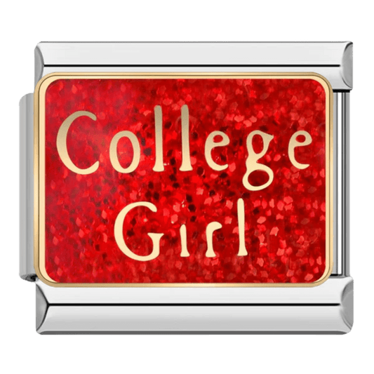 College Girl - – Italian Charm Bracelet by Charmette