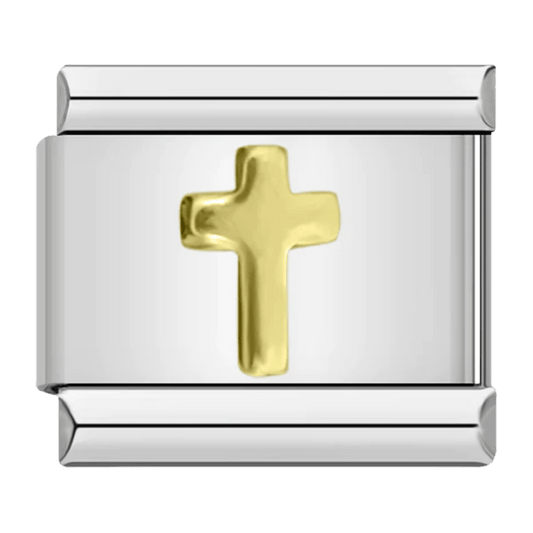 Cross - – Italian Charm Bracelet by Charmette
