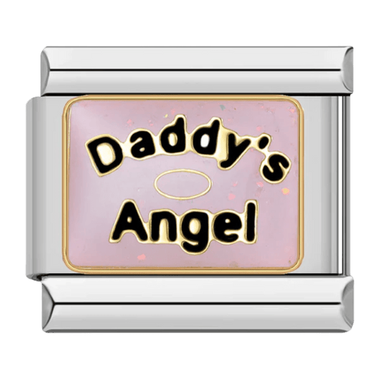 Daddy's Angel - – Italian Charm Bracelet by Charmette