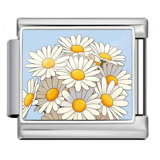 Daisies - – Italian Charm Bracelet by Charmette