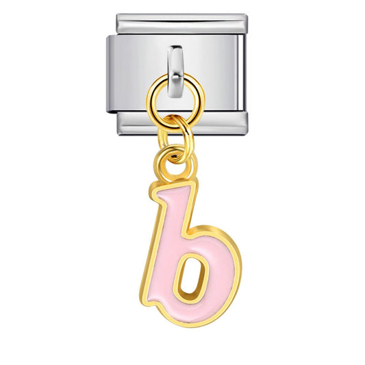 Dangling Letter (B) - – Italian Charm Bracelet by Charmette