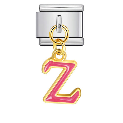 Dangling Letter (Z) - – Italian Charm Bracelet by Charmette