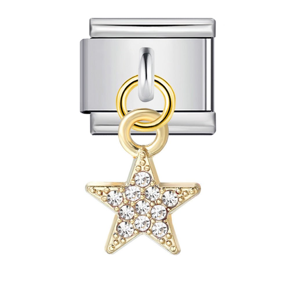 Dangling Star -– Italian Charm Bracelet by Charmette