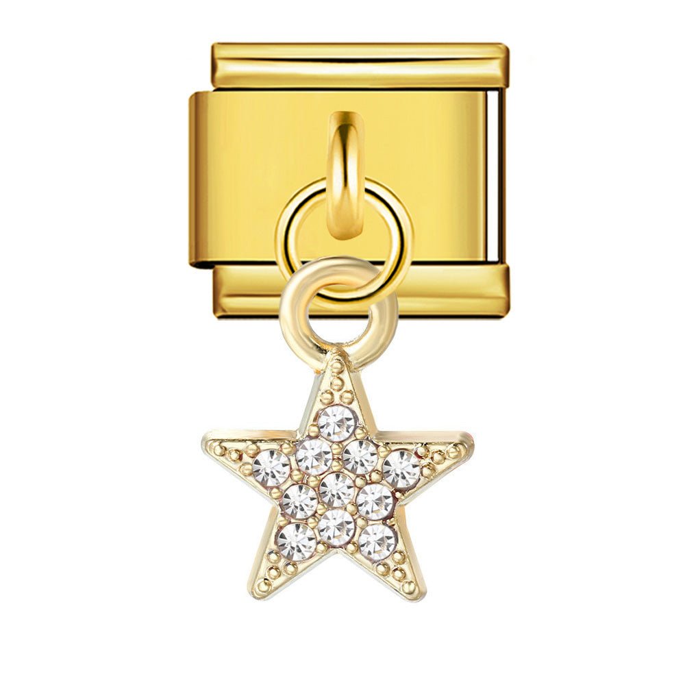 Dangling Star -– Italian Charm Bracelet by Charmette