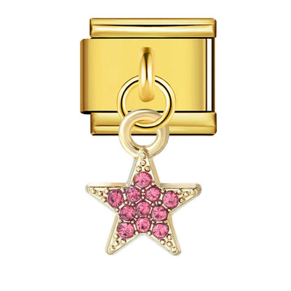 Dangling Star -– Italian Charm Bracelet by Charmette