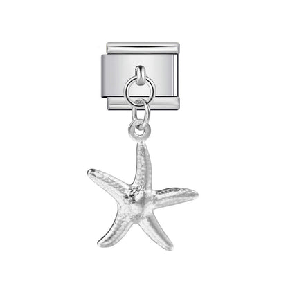 Dangling Starfish -– Italian Charm Bracelet by Charmette