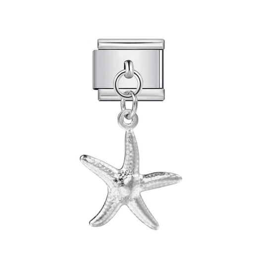 Dangling Starfish -– Italian Charm Bracelet by Charmette