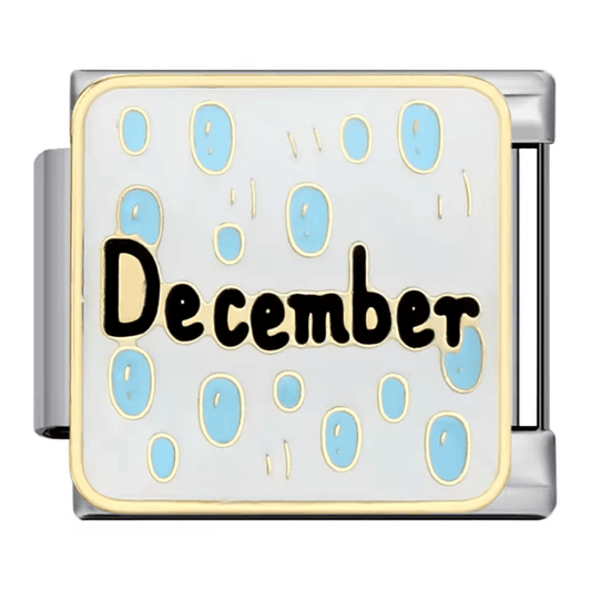December - – Italian Charm Bracelet by Charmette