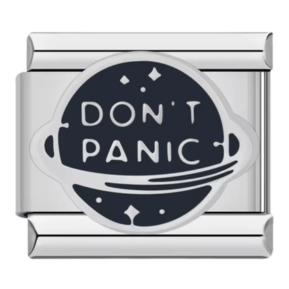 Don't Panic - – Italian Charm Bracelet by Charmette