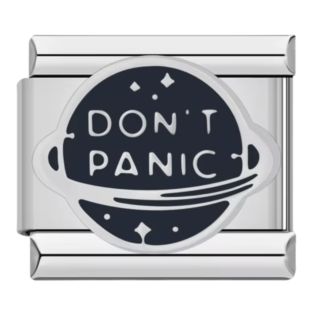 Don't Panic - – Italian Charm Bracelet by Charmette