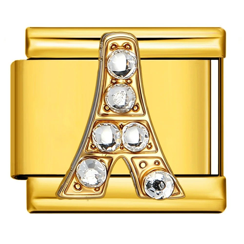 Eiffel Tower - – Italian Charm Bracelet by Charmette
