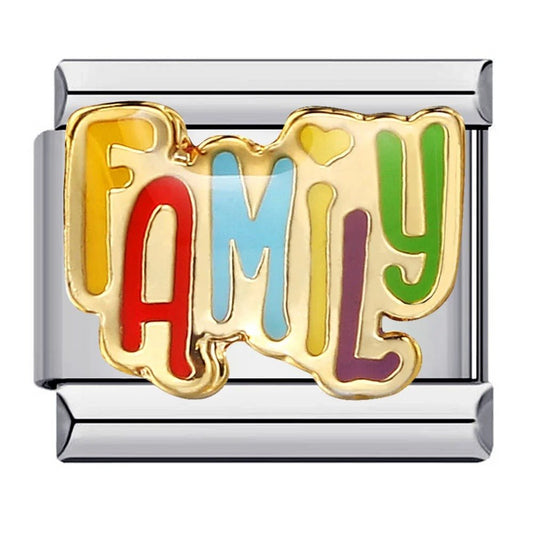 Family - – Italian Charm Bracelet by Charmette