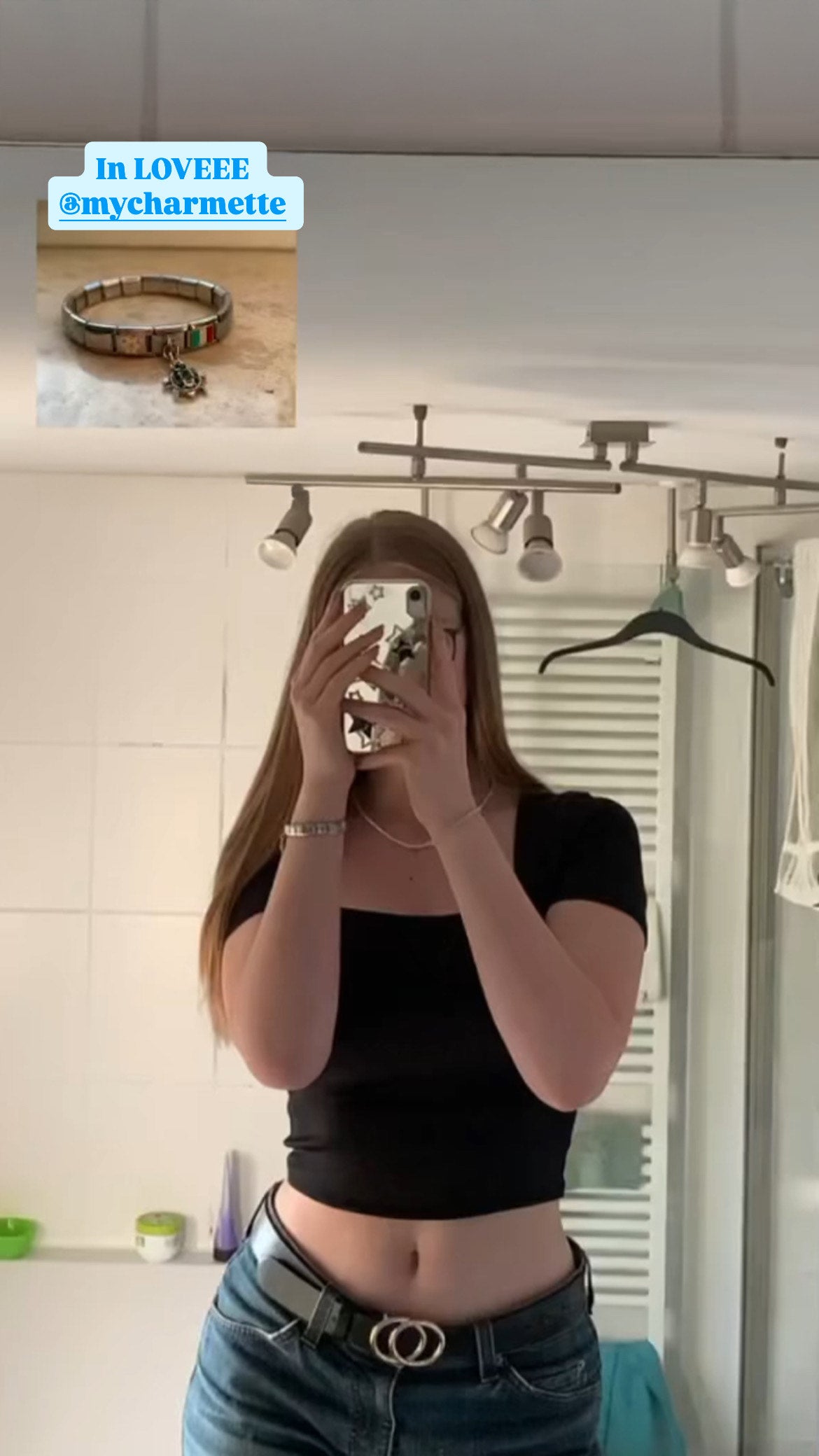 fashion photo of italian charm bracelet for everyday style