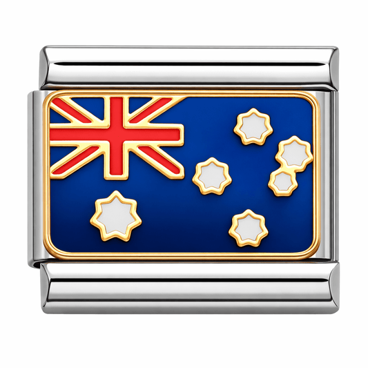 Flag (Australia) - – Italian Charm Bracelet by Charmette
