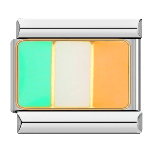 Flag (Ireland) - – Italian Charm Bracelet by Charmette