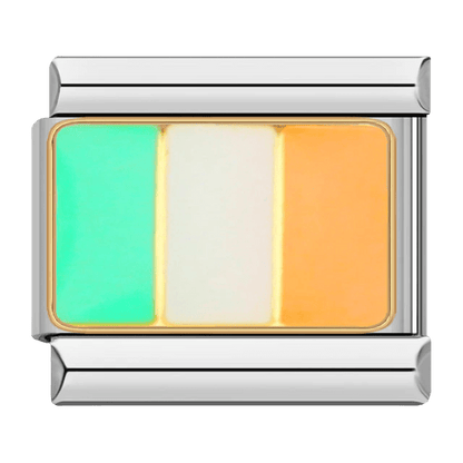 Flag (Ireland) - – Italian Charm Bracelet by Charmette