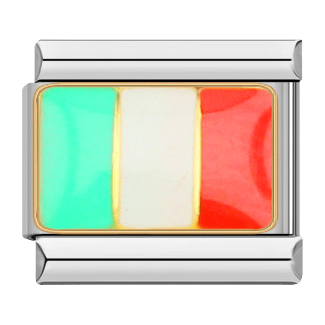 Flag (Italy) - – Italian Charm Bracelet by Charmette