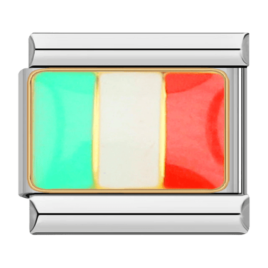 Flag (Italy) - – Italian Charm Bracelet by Charmette