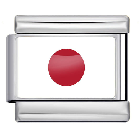 Flag (Japan) - – Italian Charm Bracelet by Charmette