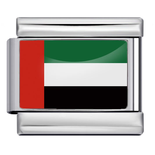 Flag (United Arab Emirates) - – Italian Charm Bracelet by Charmette