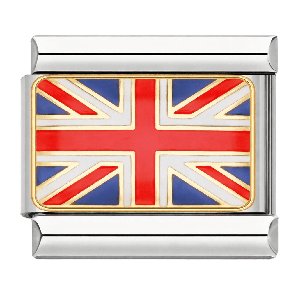 Flag (United Kingdom) - – Italian Charm Bracelet by Charmette