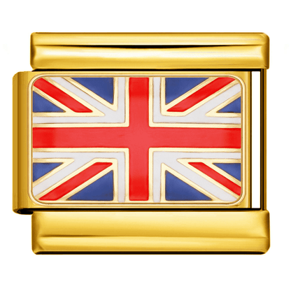 Flag (United Kingdom) - – Italian Charm Bracelet by Charmette