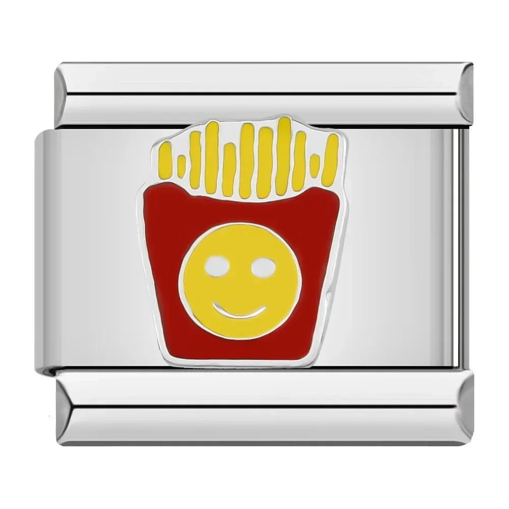French Fries - – Italian Charm Bracelet by Charmette
