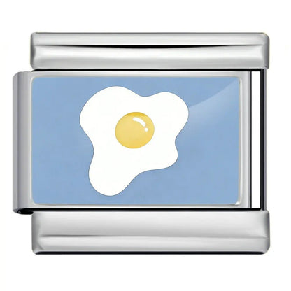 Fried Egg - – Italian Charm Bracelet by Charmette