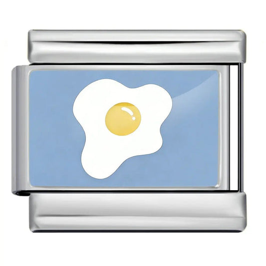 Fried Egg - – Italian Charm Bracelet by Charmette