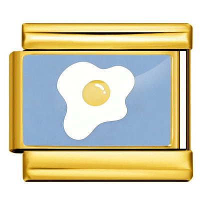 Fried Egg - – Italian Charm Bracelet by Charmette